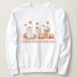Camiseta Temperos de Abóbora Outono Bebida Divertida Citaçã
