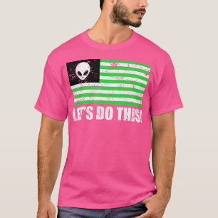 Camiseta Tempestade Área 51 Alien Ufo Não Eles Não Podem No