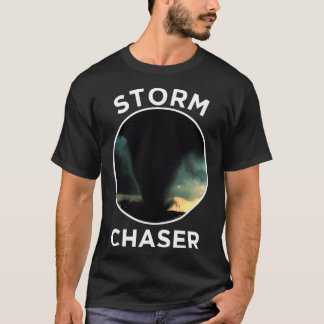 Camiseta Tempestade Chaser Meteorologista Furacão Tornado T
