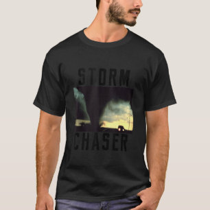 Camiseta Tempestade Chaser Tornado Imagem Climática