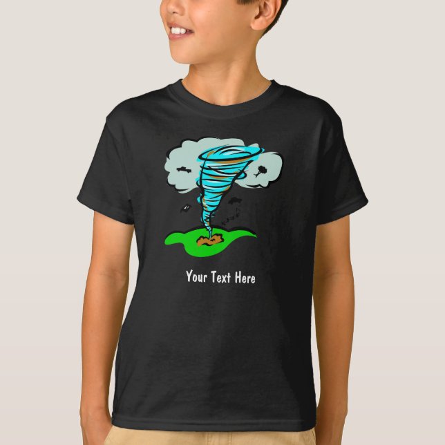 Camiseta Tempestade Chaser Tornado Twister Meteorologia Cli (Frente)