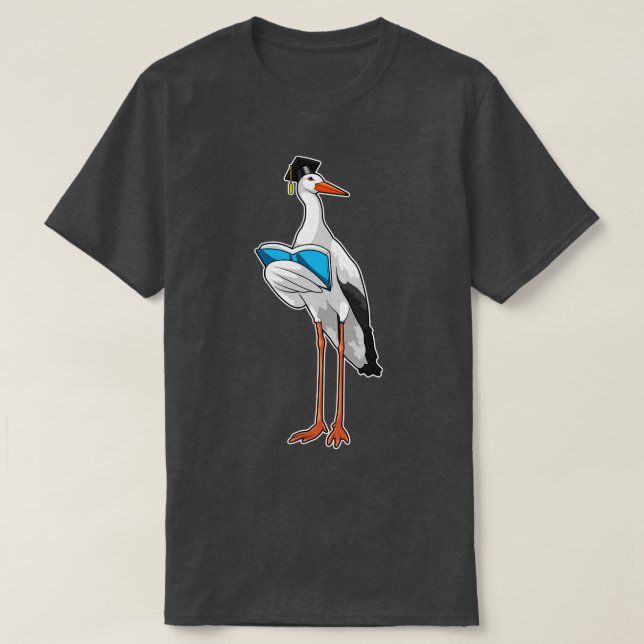 Camiseta Tempestade como professor com livro (Frente do Design)