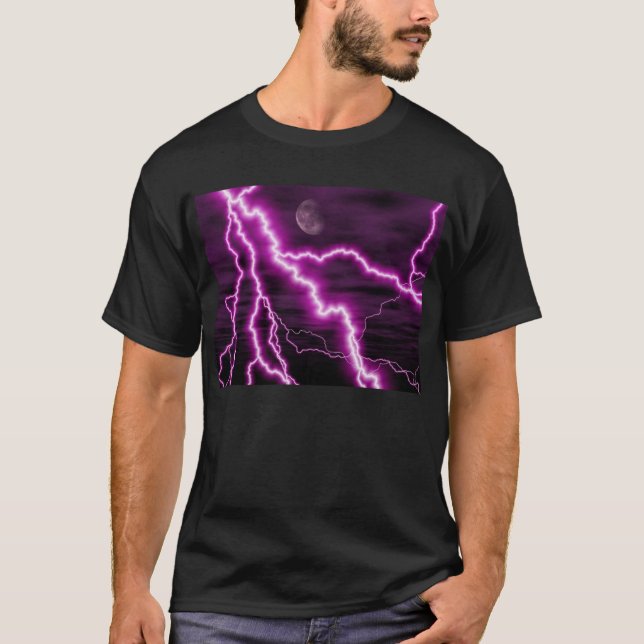 Camiseta Tempestade da noite (Frente)