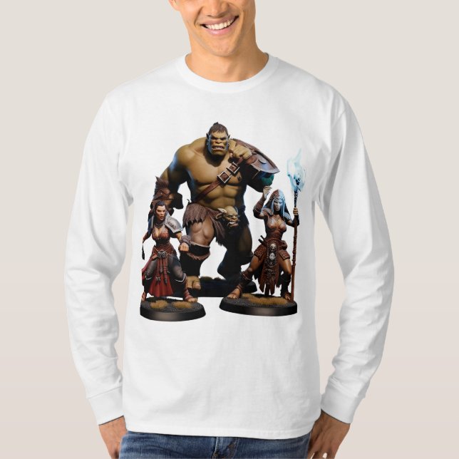 Camiseta Tempestade da Orcs: Autor Party Charge (Frente)