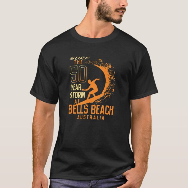 Camiseta Tempestade De 50 Anos Em Bells Beach Outdoor Activ (Frente)