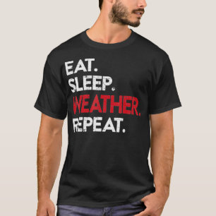 Camiseta Tempestade do Homem de Meteorologia Chaser Tornado