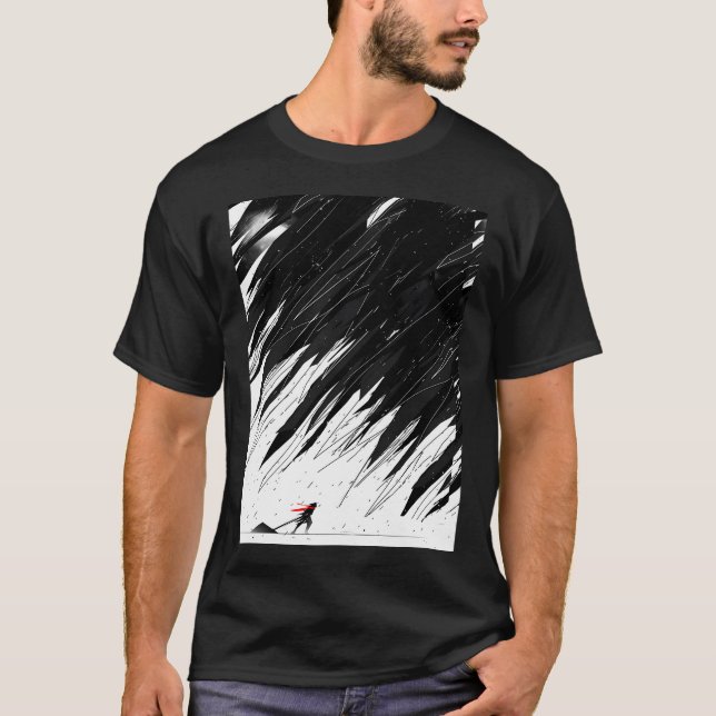 Camiseta Tempestade Geométrica (Frente)