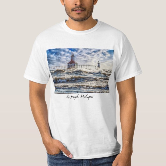 Camiseta Tempestade Na Rua Joseph Lighthouse (Frente)