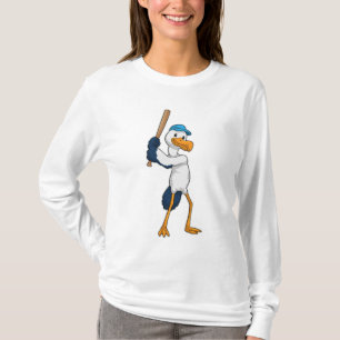 Camiseta Tempestade no Baseball com Baco de Baseball