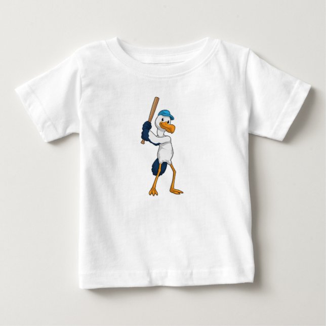 Camiseta Tempestade no Baseball com Baco de Baseball (Frente)