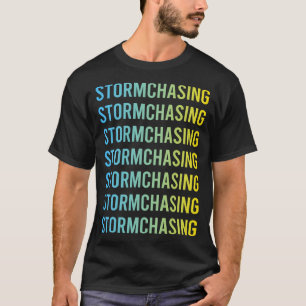 Camiseta Tempestade perseguindo caçador de tempestades