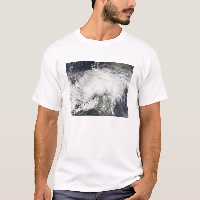 Camiseta Tempestade tropical Arthur (Frente)