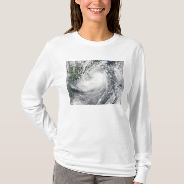 Camiseta Tempestade tropical Hagupit (Frente)