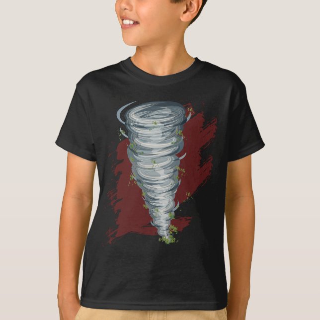 Camiseta Tempestades Chaser Tornado Furacão Blizzard Tempes (Frente)