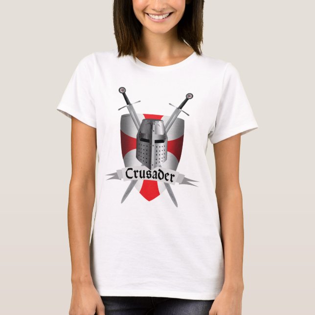 Camiseta Templar - braços do cruzado (Frente)