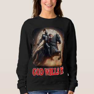 Camiseta Templar Cavaleiro Deus o Preenche no Cruzador de C