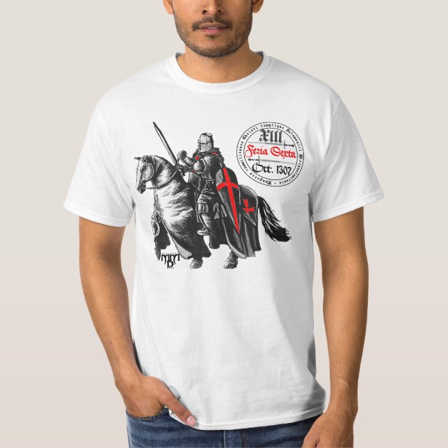 Camiseta Templarii sexta-feira 13 (Frente)