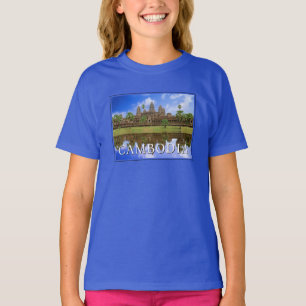 Camiseta Templo Angkor Wat Camboja, Kampuchea