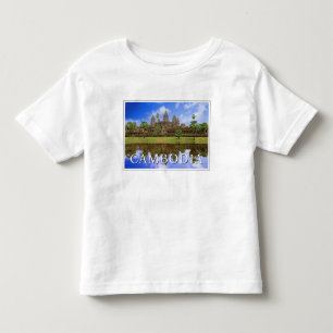Camiseta Templo Angkor Wat Camboja, Kampuchea