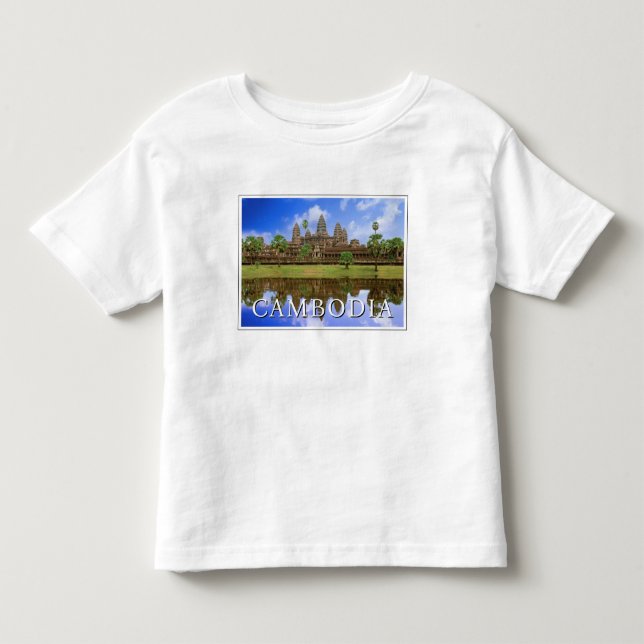 Camiseta Templo Angkor Wat | Camboja, Kampuchea (Frente)