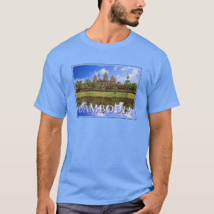 Camiseta Templo Angkor Wat Kampuchea, Camboja