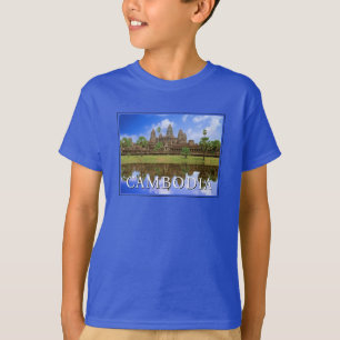 Camiseta Templo Angkor Wat Kampuchea, Camboja