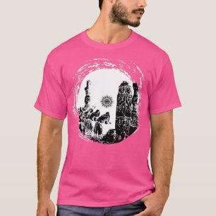 Camiseta Templo de Arkona Zbruch Idol Slavic Pagans Culto