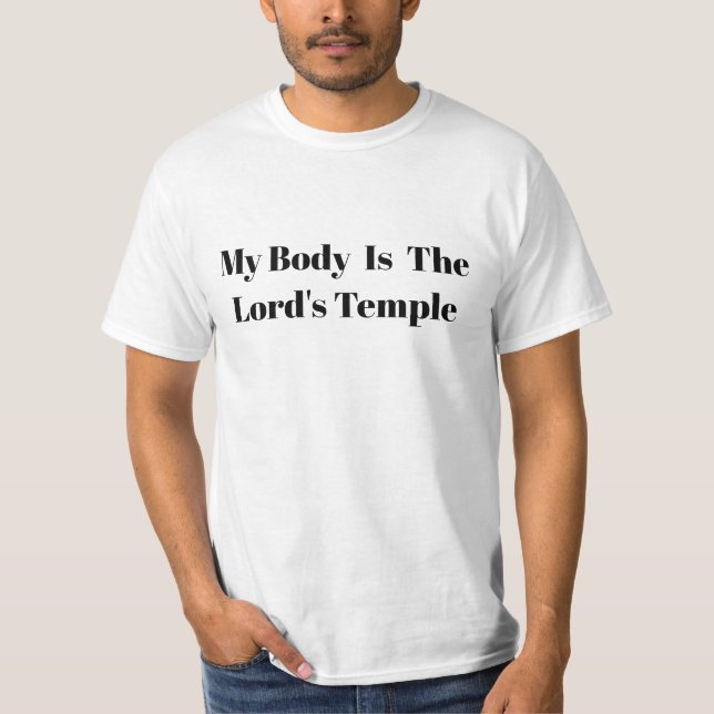 Camiseta Templo de Deus (Frente)