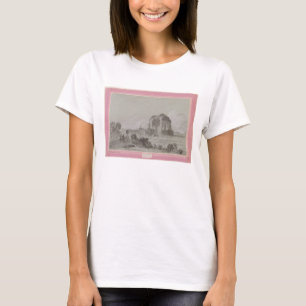 Camiseta Templo de Minerva Medici, Roma, 1754 (desenho e