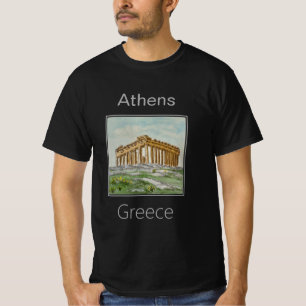 Camiseta Templo de Parténon, Atenas, Grécia