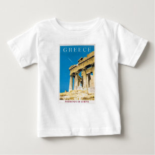 Camiseta Templo de Partenon da Grécia de Atenas viagens vin