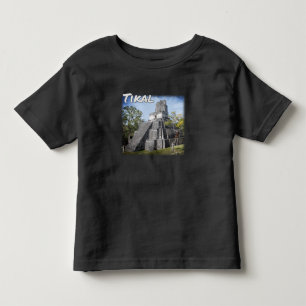 Camiseta Templo de Ruínas Tikais da Guatemala