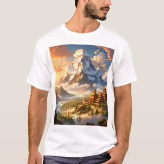Camiseta Templo dos Picos Tranquilos
