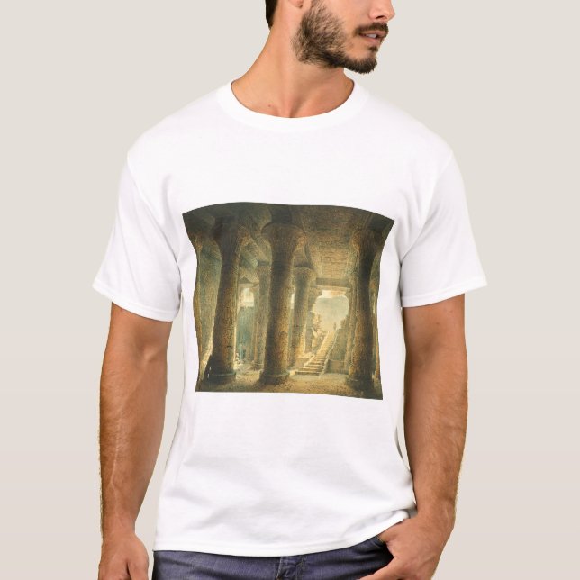 Camiseta Templo Egípcio Antigo de Esna (Frente)