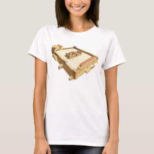 Camiseta Templo em Jerusalem. O templo de Herod