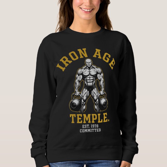 Camiseta Templo Ron Age Est 1978 Comprometido | Ginásio Vin (Frente)