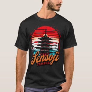 Camiseta Templo Sensoji Tóquio Design 1
