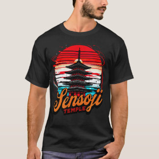 Camiseta Templo Sensoji Tóquio Design 1