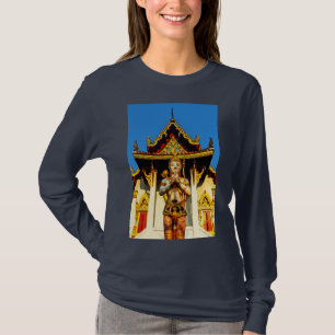 Camiseta Templo Tailandês E Buda 1102