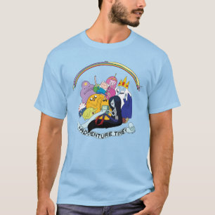 Camiseta Tempo de Aventura Gráfico do grupo BMO