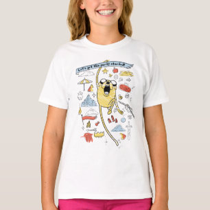 Camiseta Tempo de Aventura   "Partido" Jake Sketch