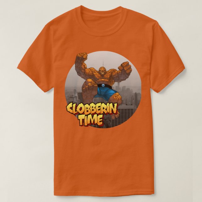 Camiseta Tempo de Clobberin 2 (Frente do Design)