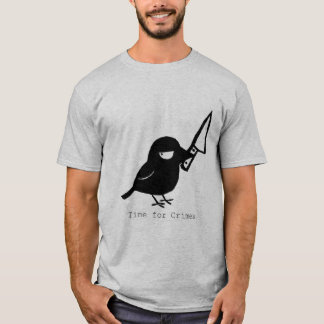 Camiseta Tempo de Corra Incorreto para Crimes