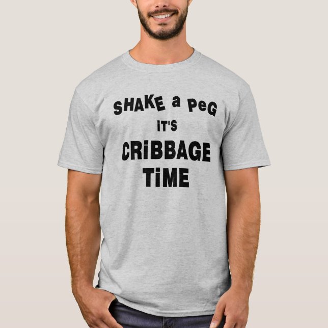 Camiseta Tempo de Cribbage (Frente)