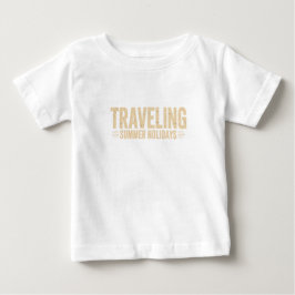 CAMISETA TEMPO DE FÉRIAS, FÉRIAS DE VERÃO VIAJANDO
