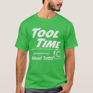 Camiseta Tempo de ferramenta patrocinado por Binford Tools