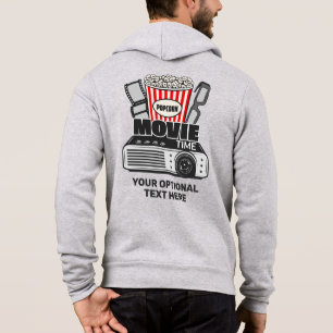 Camiseta Tempo de Filme de Cores e Nome Personalizado