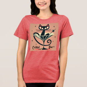 Camiseta Tempo de Futuro Atômico, Black Cat Martini