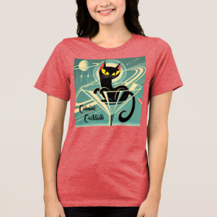 Camiseta Tempo de Futuro Atômico, Black Cat Martini