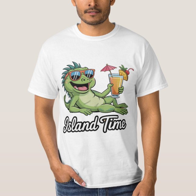 CAMISETA TEMPO DE ILHA (Frente)